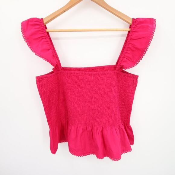 Roller Rabbit Pink Smocked Top - Picture 11 of 11